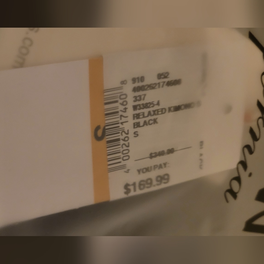 Johnny Was Relaxed Kimono Sleeve Linen Blend Dress with Embroidery NWT - Picture 4 of 9